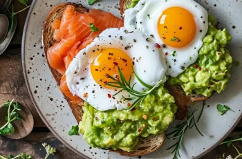 avocado toast con uovo poche e salmone affumicato scaled 5180ca30